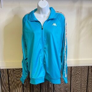 Kappa Vibrant Blue Bomber Jacket